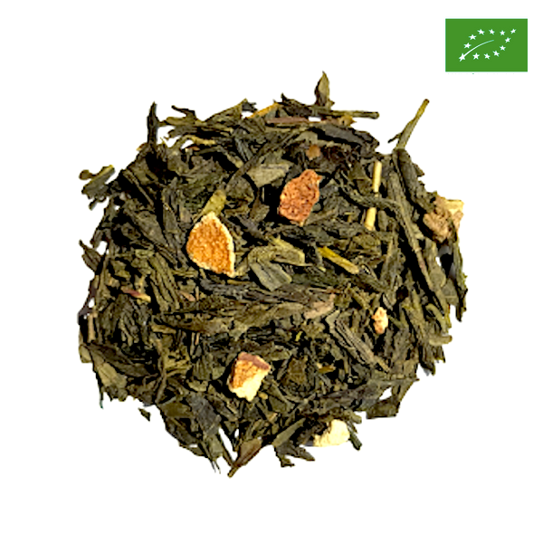 VOYAGE À TOKYO - THÉ VERT AROMATISÉ BIO (citron, gingembre)