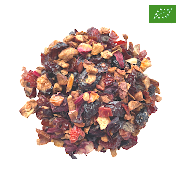 ROMANCE - INFUSION AROMATISÉE BIO (hibiscus, fraise, framboise)