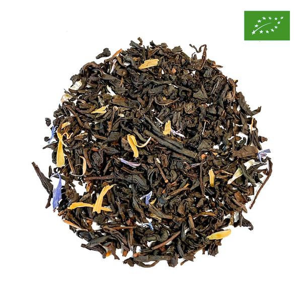 JARDIN DES POÈTES - THÉ NOIR AROMATISÉ BIO (vanille, fraise, cerise, caramel, fleurs)