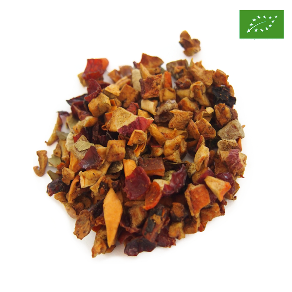 AU COING DU FEU - INFUSION BIO (coing, poire, kiwi, caramel)
