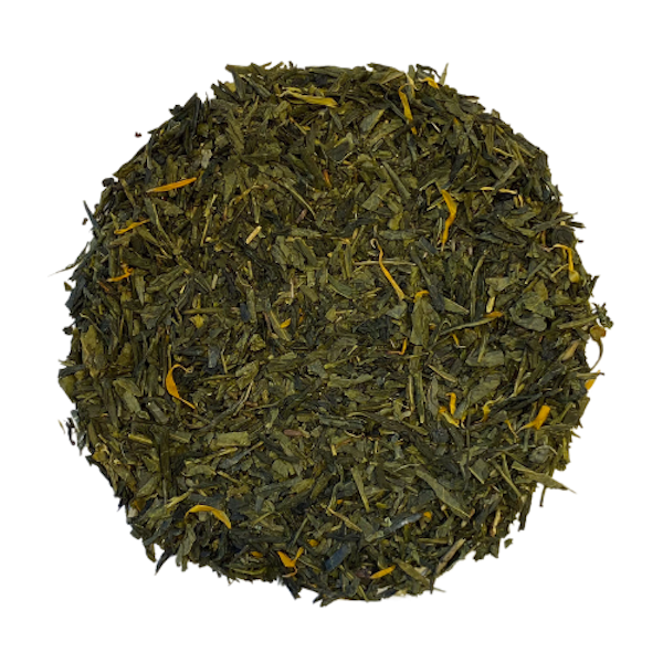 VALSE JAUNE - THÉ VERT BIO AROMATISÉ (coing, mirabelle, ananas, mangue et passion)