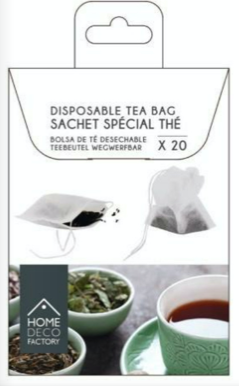 POCHETTE DE 20 SACHETS A THE JETABLES