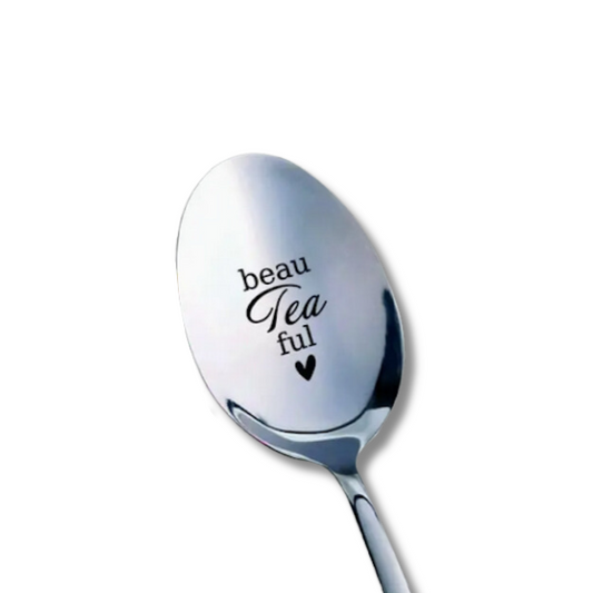 CUILLÈRE EN ACIER INOXYDABLE "BEAUTEAFUL"