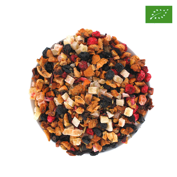 LES FRUITS DU PARADIS - INFUSION BIO (abricot, pêche, poire, thym)